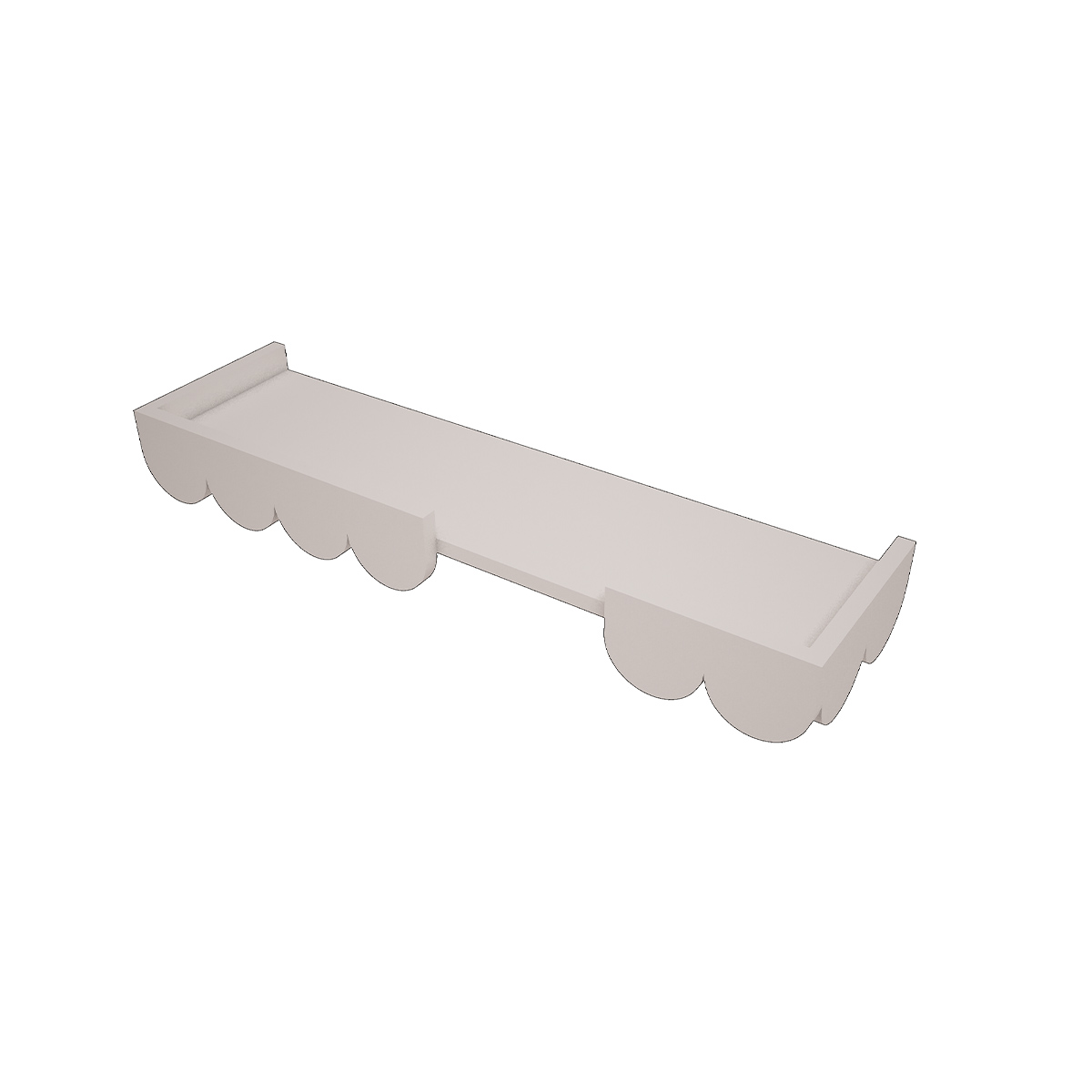 Etagère murale Wood Luck Babushka - Blanc