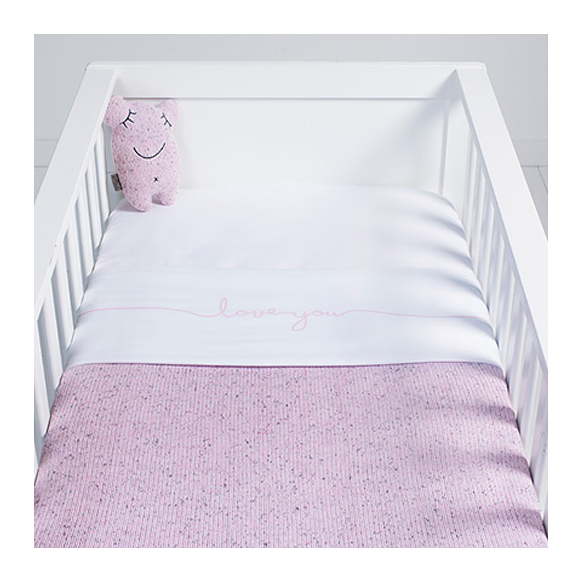 Jollein Couverture Pour Bébé Cosy Knit, Rose Sauvage