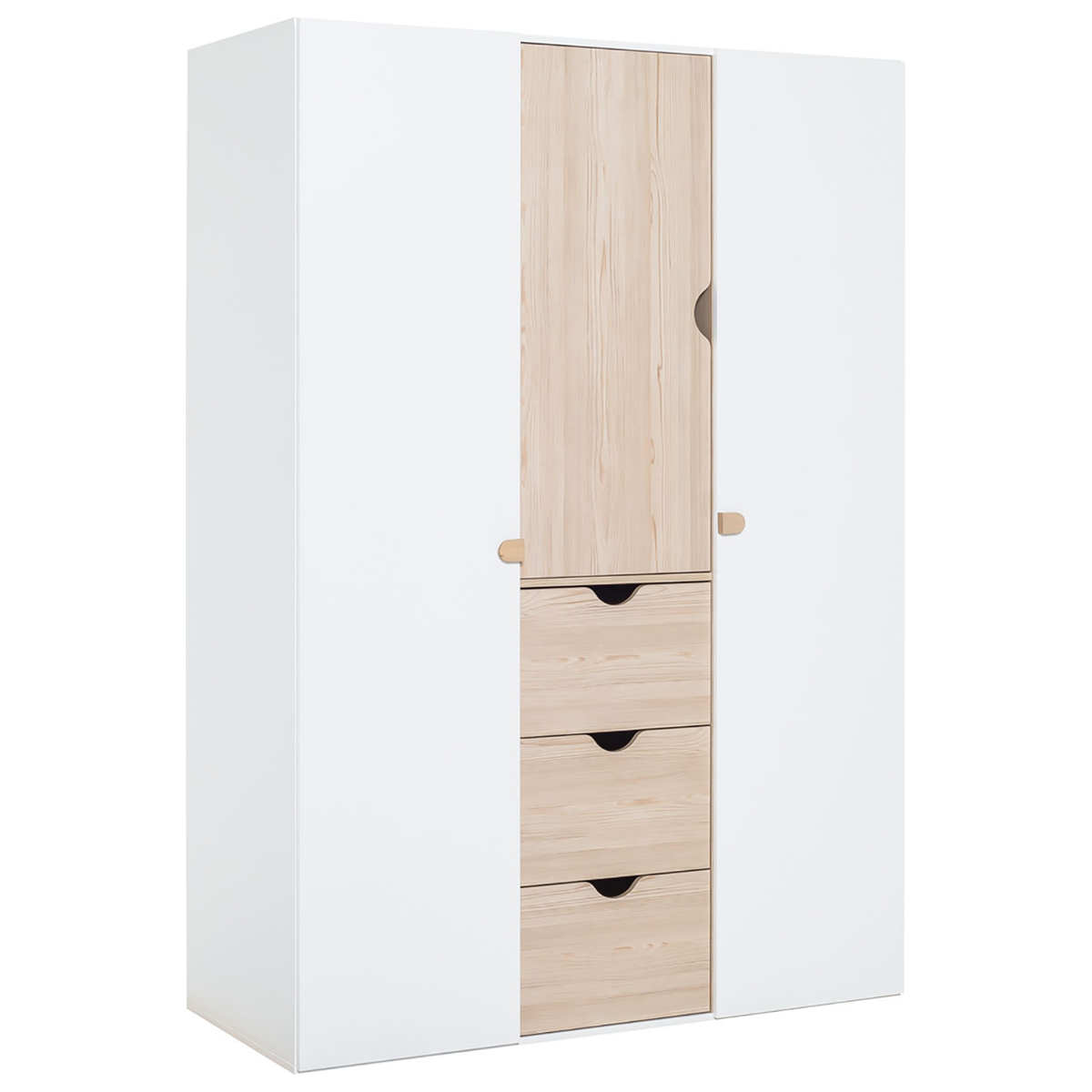 Armoire Vox Bois Et Rangementsarmoire Portes Fb6vy7gy 3 Stige Blanc ZuXiPk