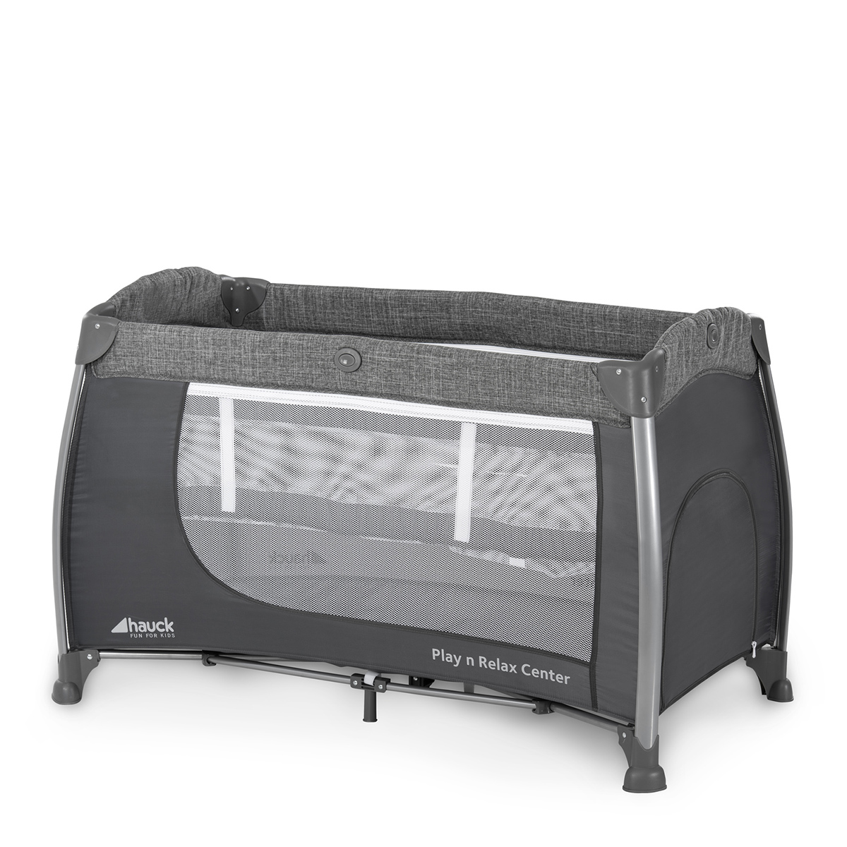 Lit parapluie Hauck Play N Relax Center - Melange grey - Le 