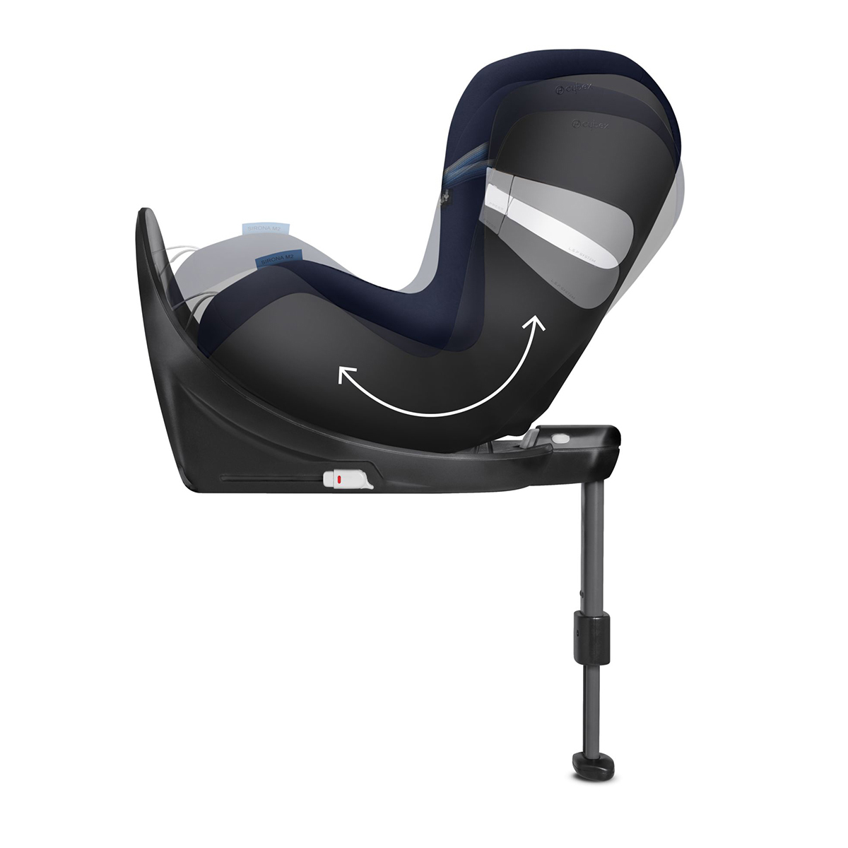 cybex_sirona_m2_isize_sensorsafe_navy_blue_profile_siege_ajustable