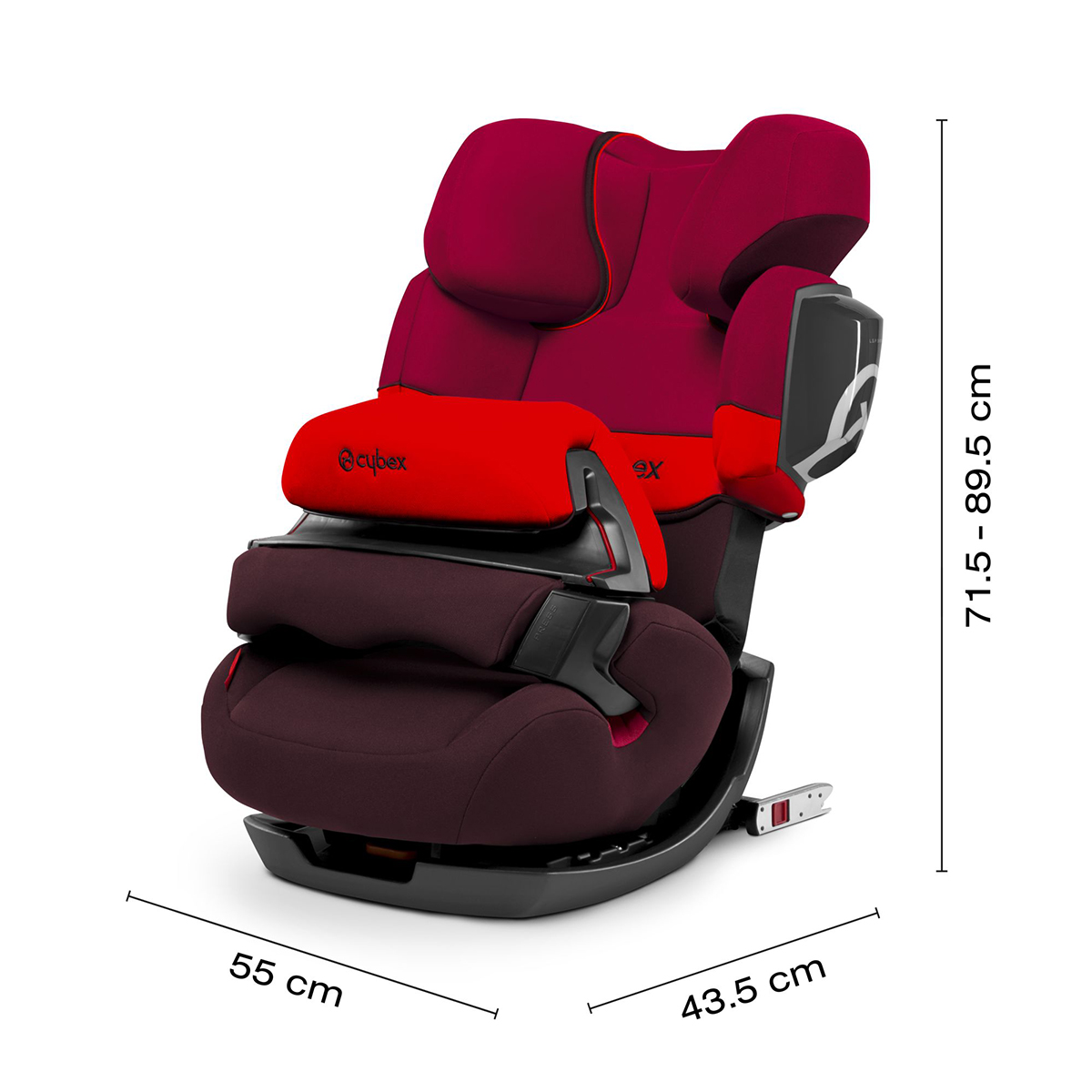 cybex_silver_pallas_2_fix_rumba_red_measurements
