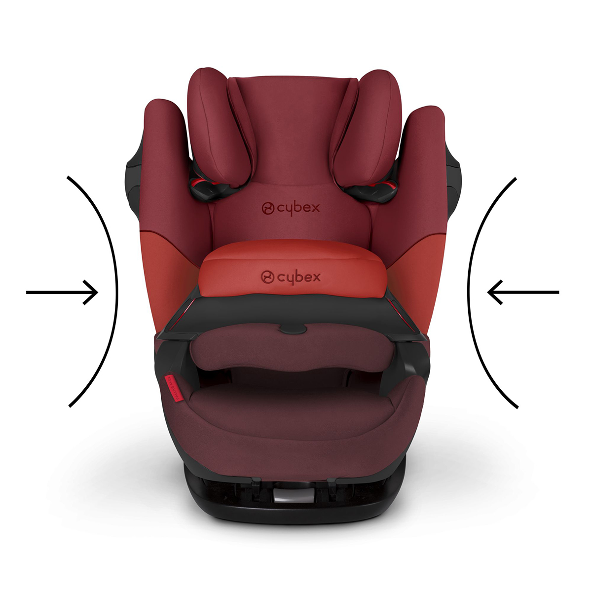 cybex_pallas_m_fix_rumba_red_absorbtion_energie