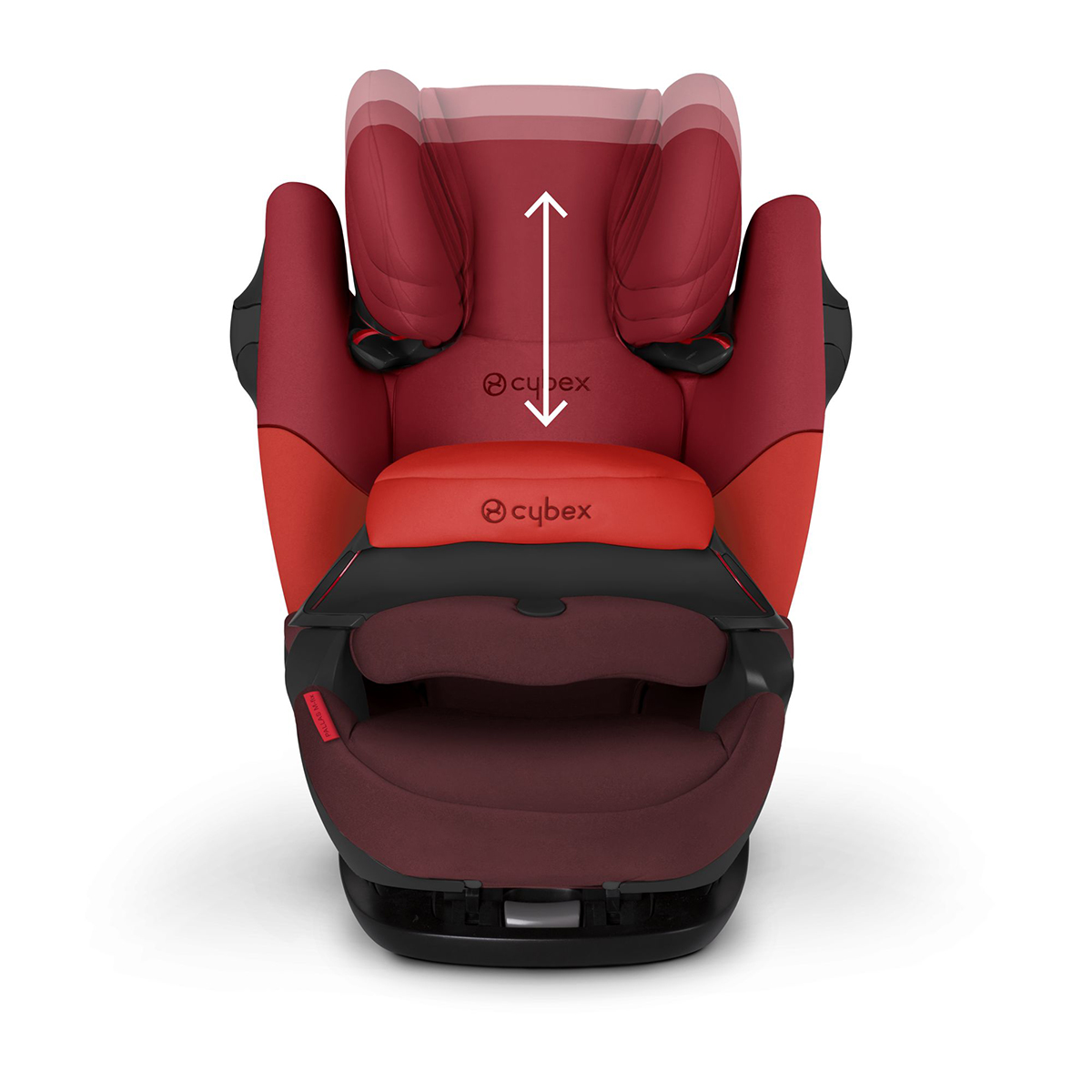 cybex_pallas_m_fix_rumba_red_dossier_tete_ajustable