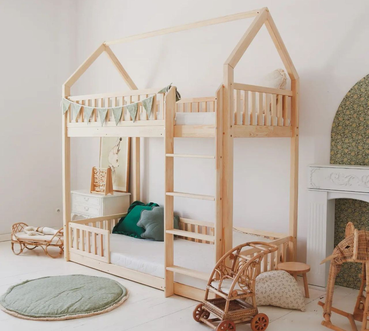 Tendresse de bébé - Marque Kiddy Bed - Lits superposés