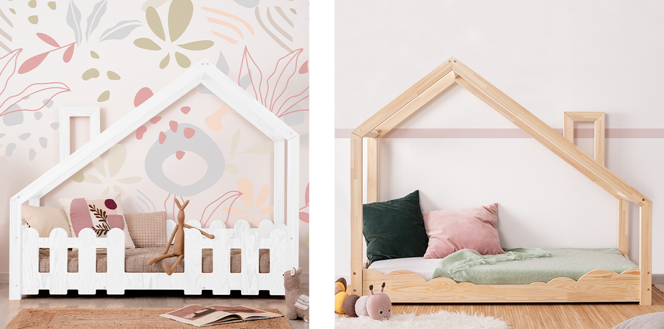 Tendresse de bébé lit cabane Wood Bed