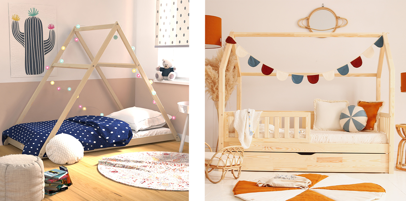 Tendresse de bébé lit cabane