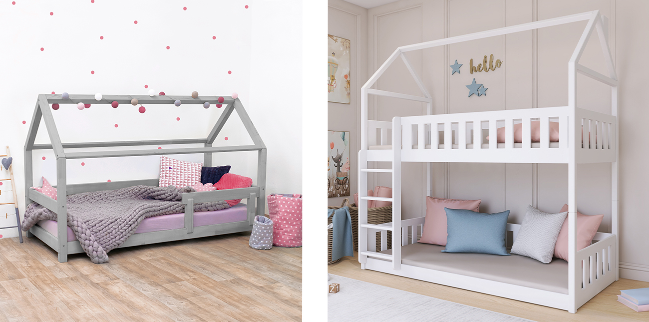 Tendresse de bébé lit cabane