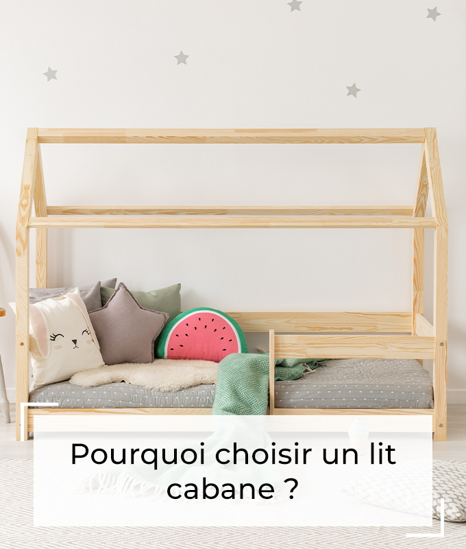Tendresse de bébé pourquoi choisir un lit cabane ?