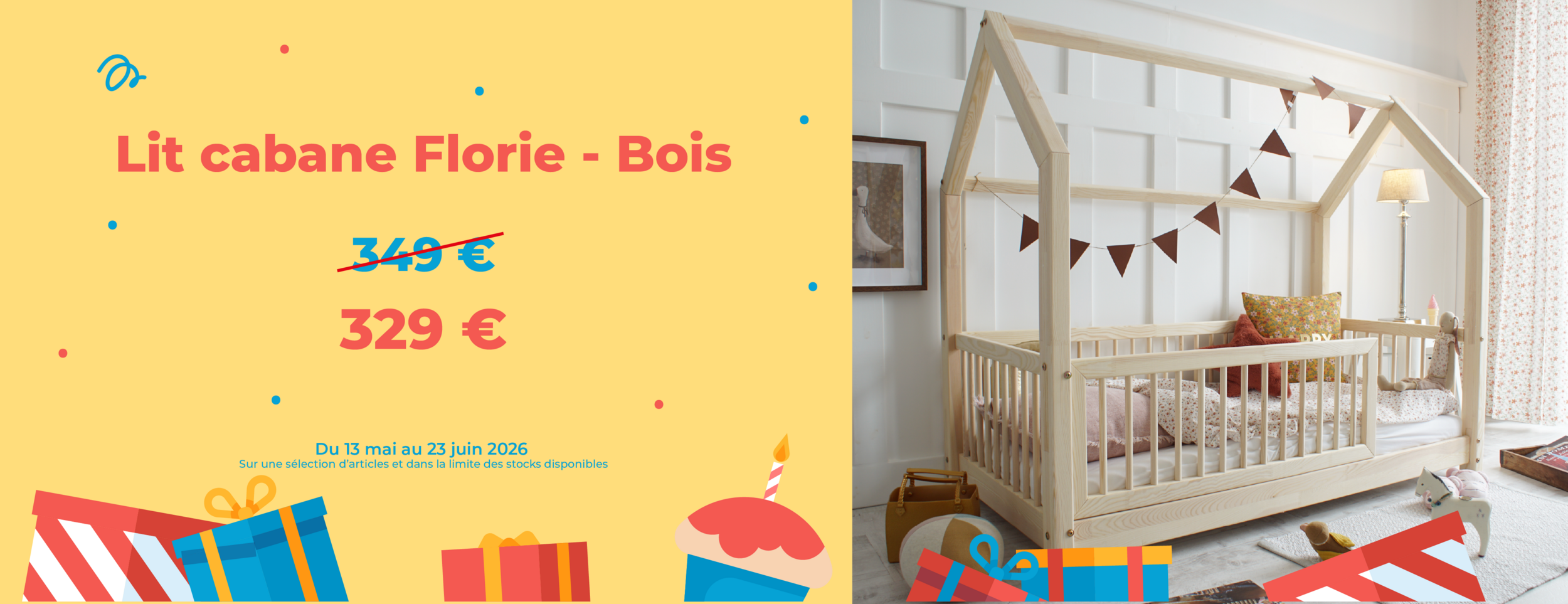Slide 10 ans TDB lit cabane