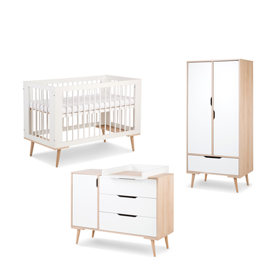 Lit Bebe 60x1 Et Armoire 2 Portes Littlesky By Klups Sofie Blanc Packs Lit Armoire Tendresse De Bebe