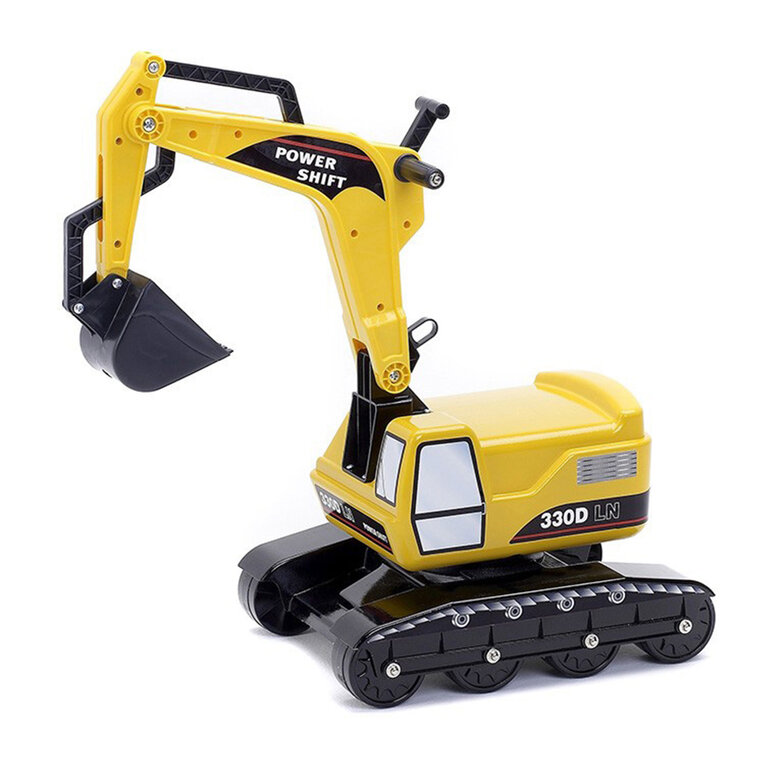 FALK Pelleteuse Komatsu – Joueet D'Extérieur – Cabine Rotative 360° – Godet Et Bras Articulés – Fabriqué En France – Dès 2 Ans