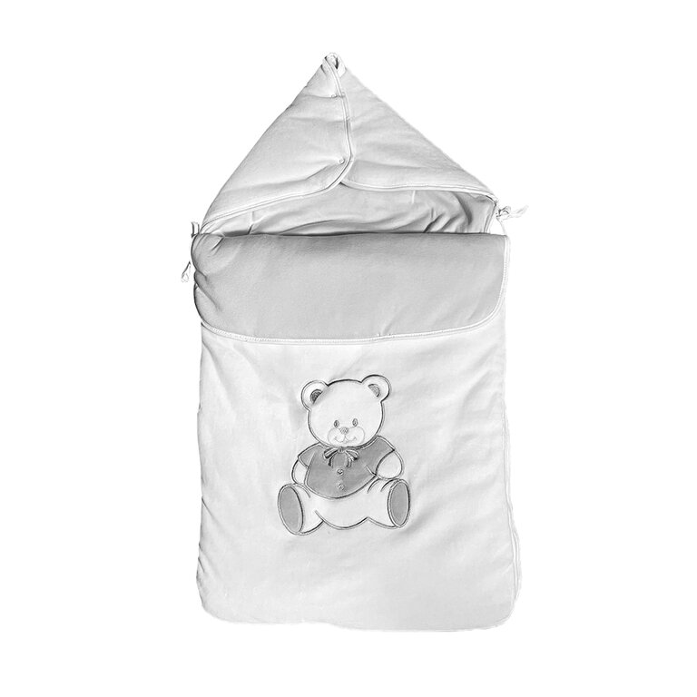 Nid D'Ange Bébé 0-6 Mois Beige Motif Nounours - Fruit De Ma Passion