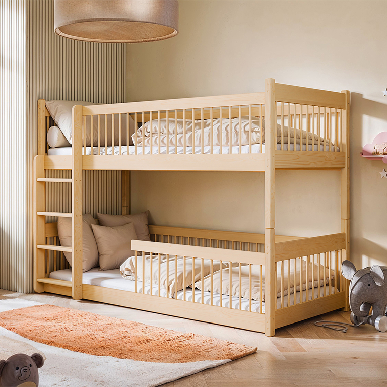 Lit Superpose En Bois
