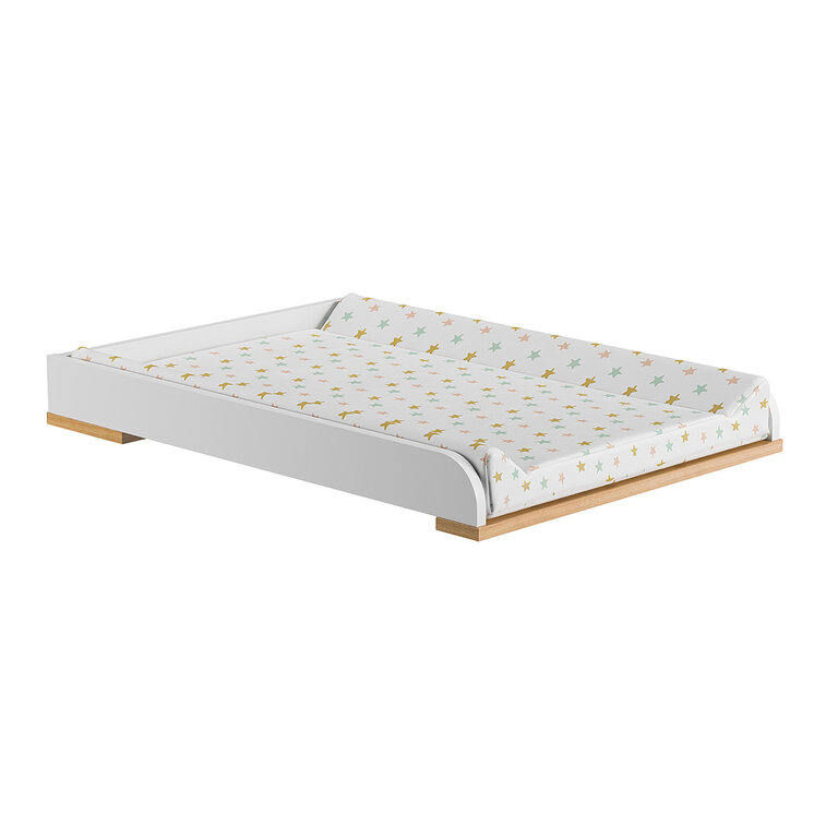 Plan à Langer En Bois Massif VIPACK - 72x53x15cm - Pour Commode Bébé