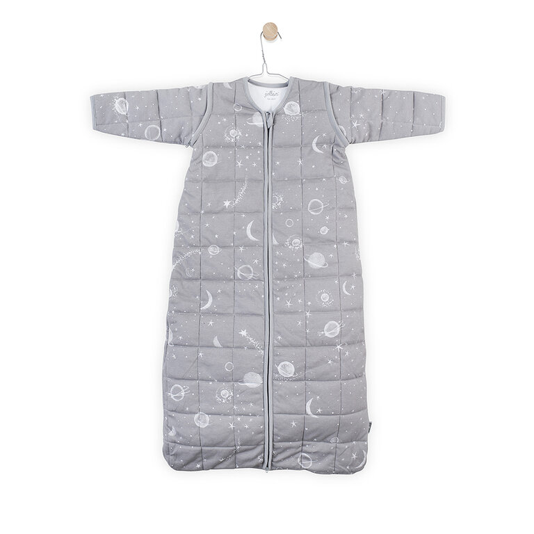 Jollein Gigoteuse Bébé 110 Cm Manches Amovibles - Poire - TOG 3.0/2.0 - Coton Doux, Chaud & Respirant Pour Hiver, Automne, Printemps