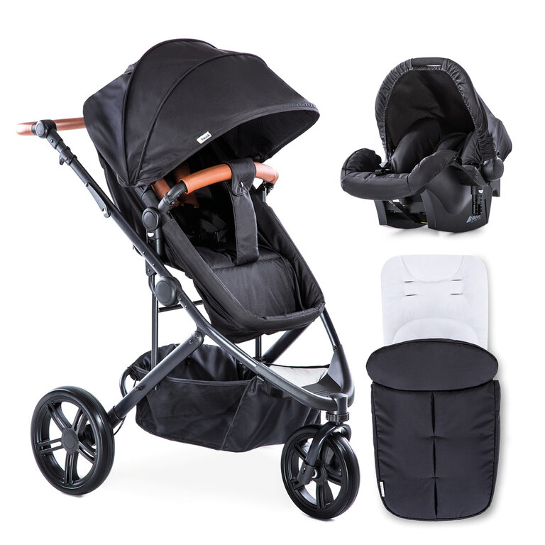 Hauck Passeggino 3 In 1 Pacific 3 Shop N Drive - Navicella, Seggiolino Auto E Passeggino Reversibile - Foto 2