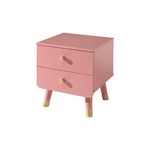 Vipack_billy_chevet_2_tiroirs_rose