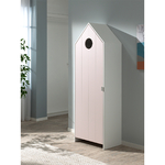 Vipack_casami_armoire_1_porte_rose_ambiance