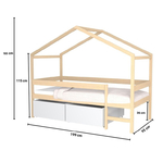 weber-penny-bois-lit-cabane-tiroir-dimensions