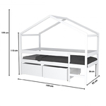 weber-penny-blanc-lit-cabane-tiroirs-dimensions