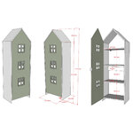 Vipack_Bruges_vert_armoire_dimensions