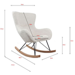 Vipack_Rocky_gris_chaise_bascule_dimensions