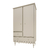 babushka_woodluck_olive_armoire_2_portes_1