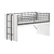 Vipack_Sam_blanc_lit_mi_hauteur_1