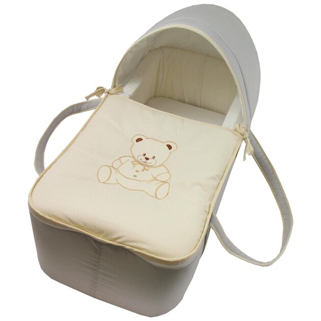 Fruit De La Passion Couffin Softtrag Tour Avec Motif Ourson - Lit Voyage Portable