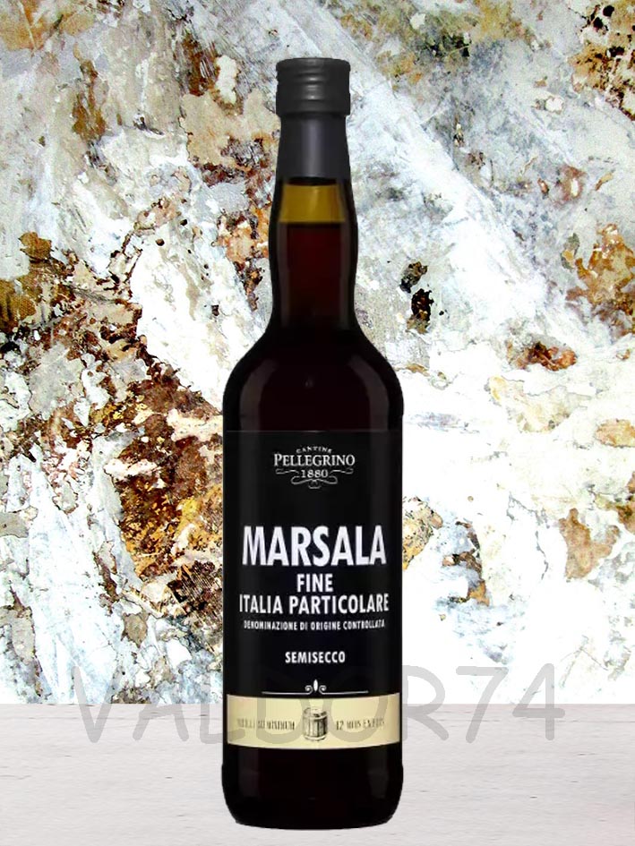 MARSALA SEMISECCO CANTINE PELLEGRINO DOC ROUGE 75cl 15 VINS ROUGES 