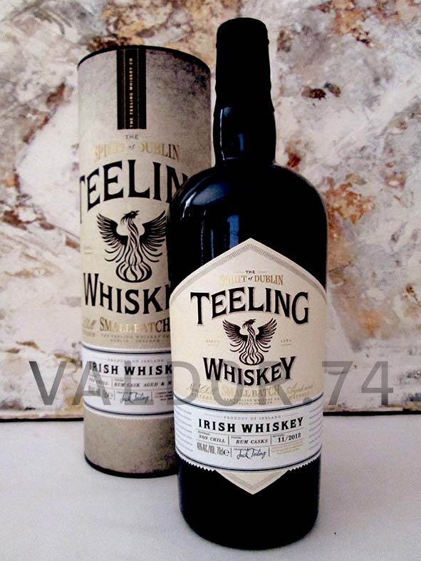 Le whisky Teeling Small Batch, avec finition au rhum : original !