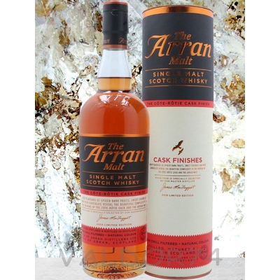 Whisky  ARRAN CÔTE RÔTIE CASK FINISH Isle of Arrran Single-Malt 70cl 50°