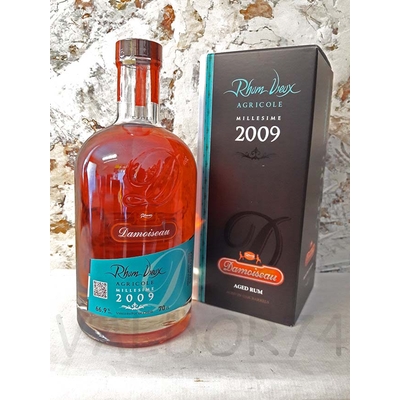 RHUM DAMOISEAU BRUT DE FÛT 2009 GUADELOUPE 70cl 66,9°