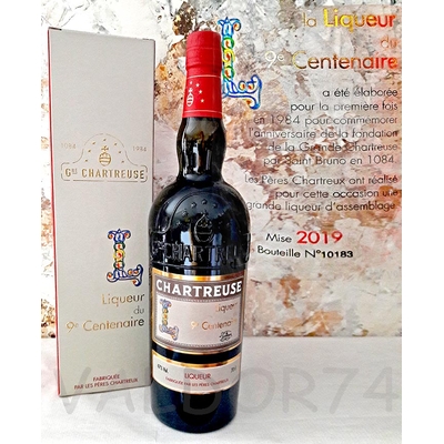 CHARTREUSE Liqueur du 9ème Centenaire 70cl 45° à 59€