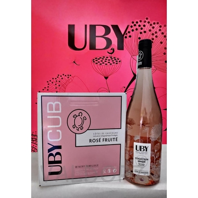 UBY CUB Rosé 2020 IGP Côtes de Gascogne 500cl Lutte Raisonnée 12° à 23€