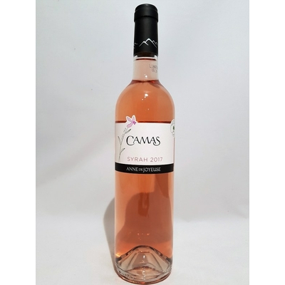 SYRAH ROSE CAMAS 2021 VIN DU PAYS D'OC ANNE DE JOYEUSE 75cl 12,5° PROTECT PLANET à 5€