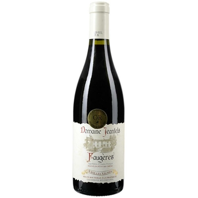 FAUGERES ROUGE DOMAINE JEANTELS VIEILLES VIGNES 2021 75cl 13° à 7€