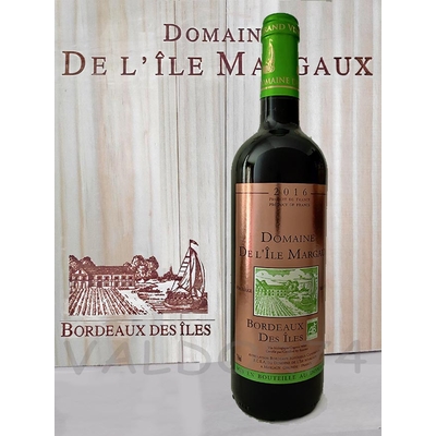DOMAINE DE L'ILE MARGAUX VIN BIO BORDEAUX 2019 75cl 13,5° à 23€