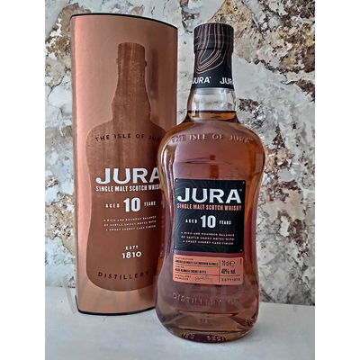 ISLE OF JURA 10Y SINGLE MALT SCOTCH WHISKY 70cl 40° à 38€