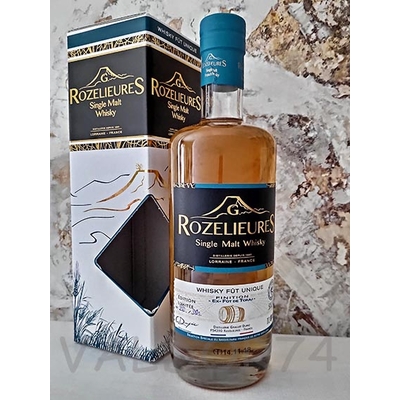 WHISKY ROZELIEURE FUT UNIQUE TOKAJ 70cl 56° 78€