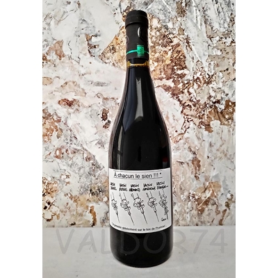 VACCIN FRANCAIS A CHACUN LE SIEN BORDEAUX 2018 75cl 12,5° à 8€