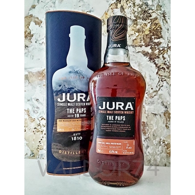 WHISKY JURA "THE PAPS" ISLE OF JURA  SINGLE MALT 19Y 70cl 45,6° 96€