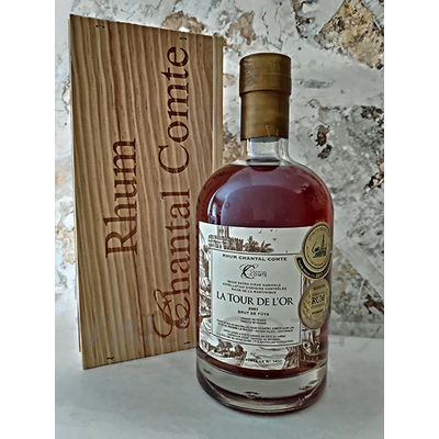 TOUR DE L'OR 2010 RHUM CHANTAL COMTE 2010 70cl 62° 188€