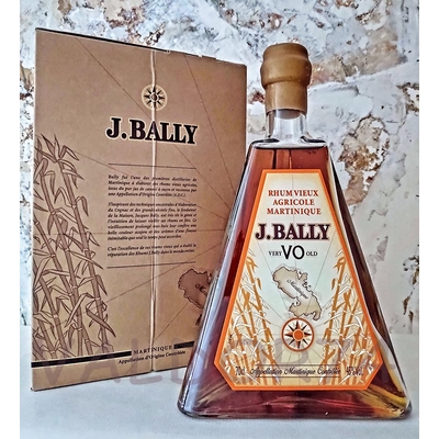 RHUM J.BALLY V.O MARTINIQUE PYRAMIDE 70cl 45° à 52€