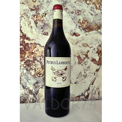 PETRUS LAMBERTINI Major Burdigalensis 1208  Côtes de Bordeaux 2019 75cl 15° à 14€