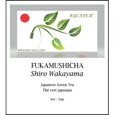 THE VERT JAPONAIS BIO  FUKAMUSSHICHA SHIRO WAKAYAMA 50G 21€