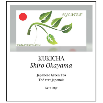 THE VERT JAPONAIS BIO KUKICHA SHIRO OKAYAMA 50G 14€