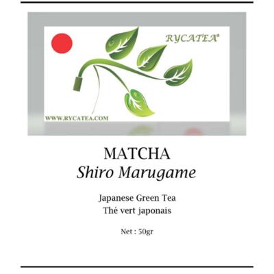 THE VERT JAPONAIS BIO MATCHA SHIRO MARUGAME 50G 18€