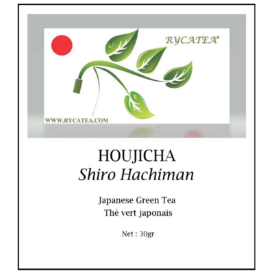 THE VERT JAPONAIS BIO HOUJICHA SHIRO HACHIMAN 30G 15€